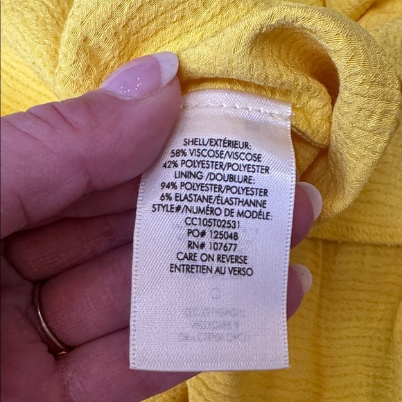 Alice + Olivia Cynthia Dress in Sunbeam Yellow NWT - Picture 10 of 11